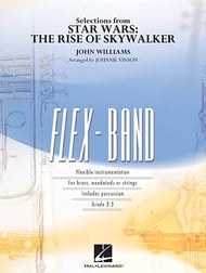 Selections from Star Wars: The Rise of Skywalker Concert Band sheet music cover Thumbnail